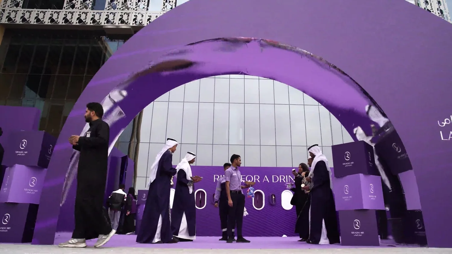 طيران الرياض — من أرض الحدث