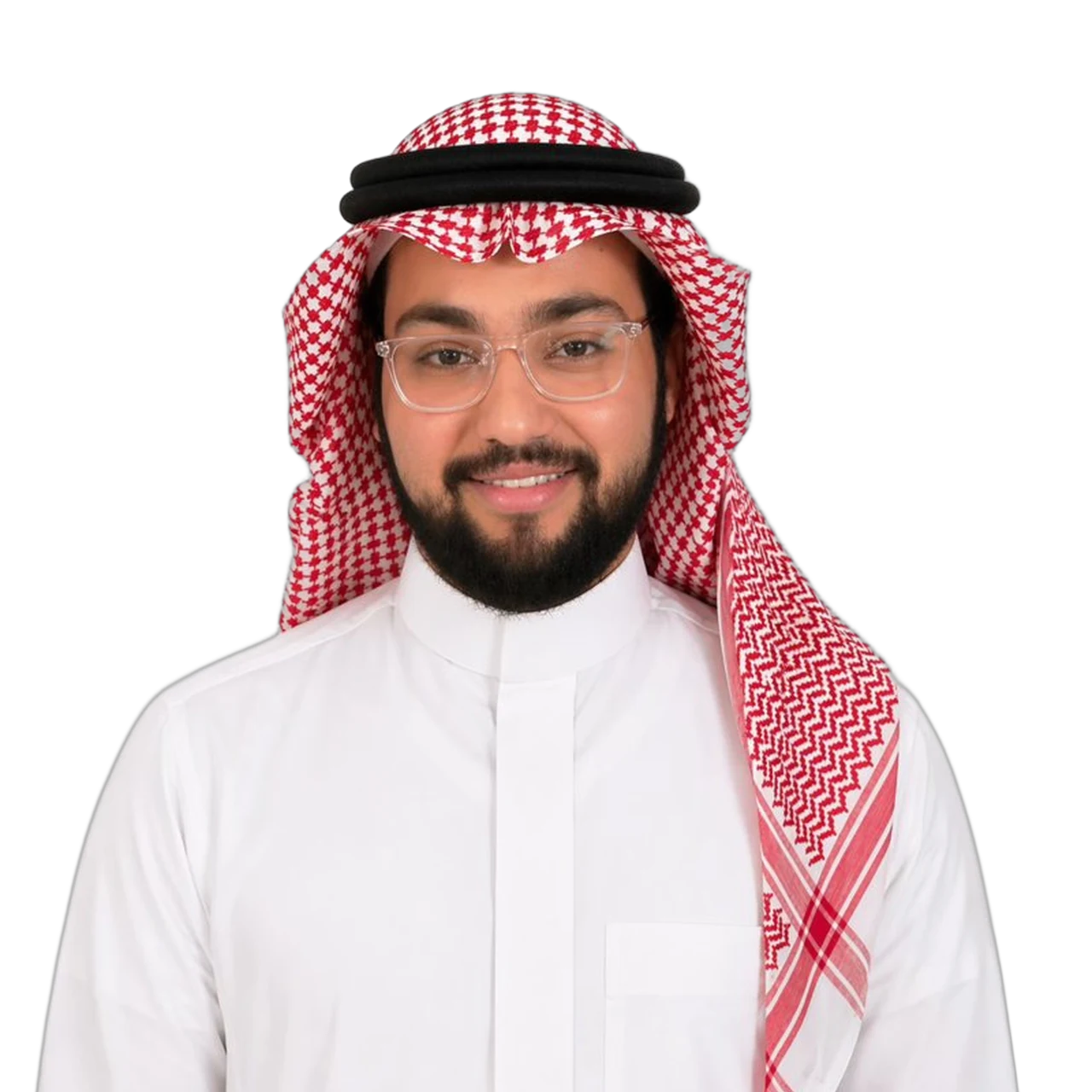 حازم محسوب بالشماغ السعودي